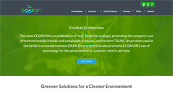 Desktop Screenshot of ecoskan.com